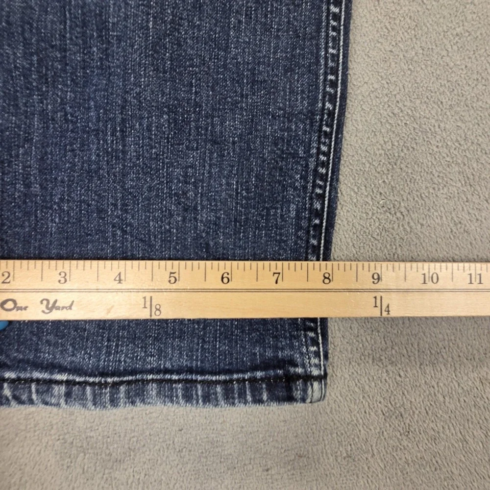 Diesel Jeans Mens 30x30 Blue Larkee Regular Straight Stretch Button Fly 008B2